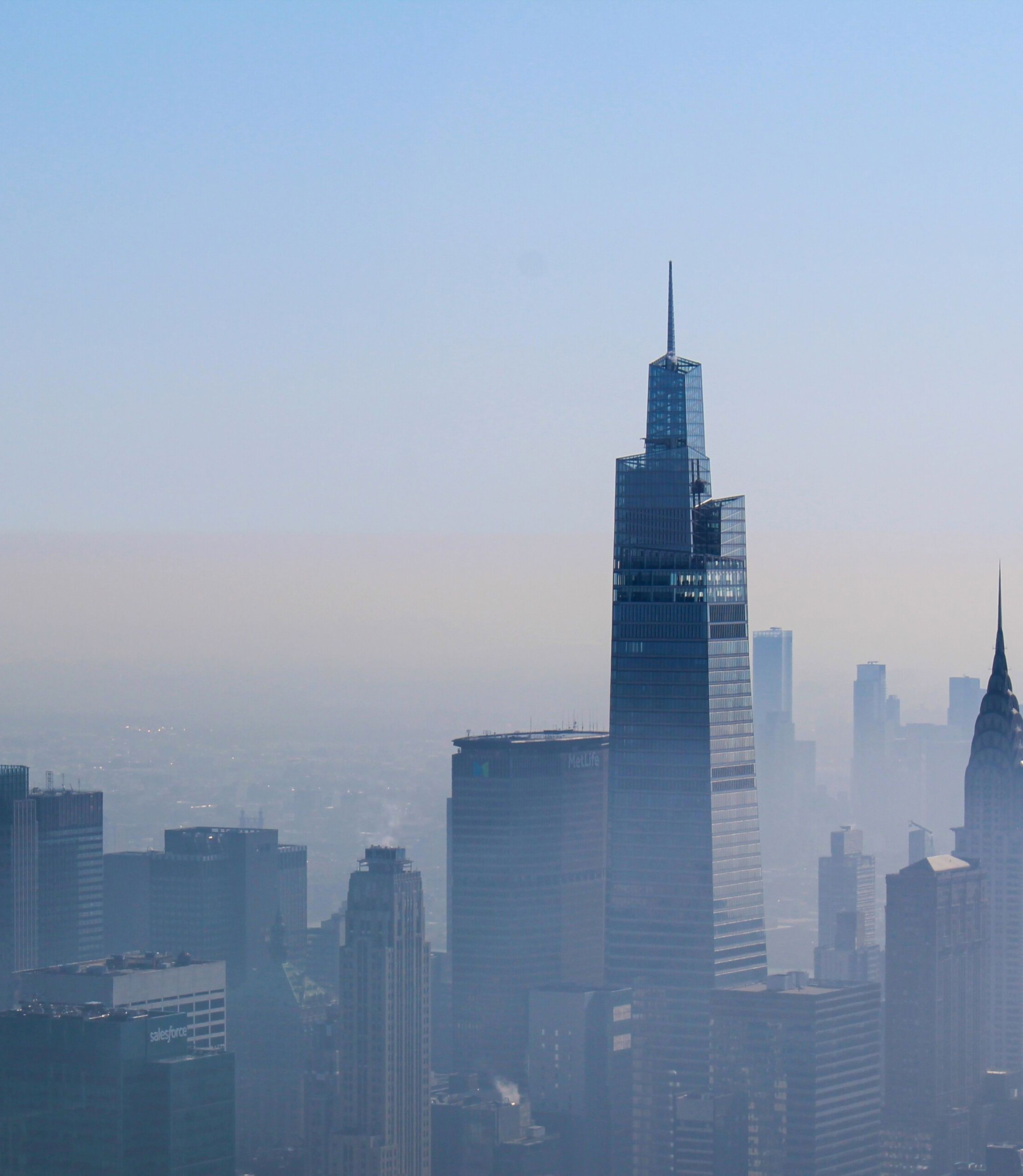 One Vanderbilt rising above the Manhattan skyline