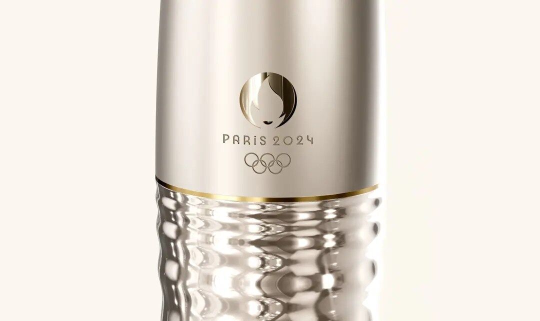 The Paris 2024 Olympic torch