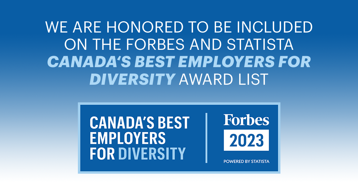 Forbes award for Diversity