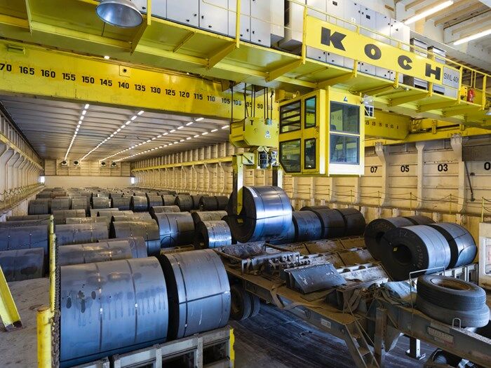 Steel wrapped up in factory .jpg